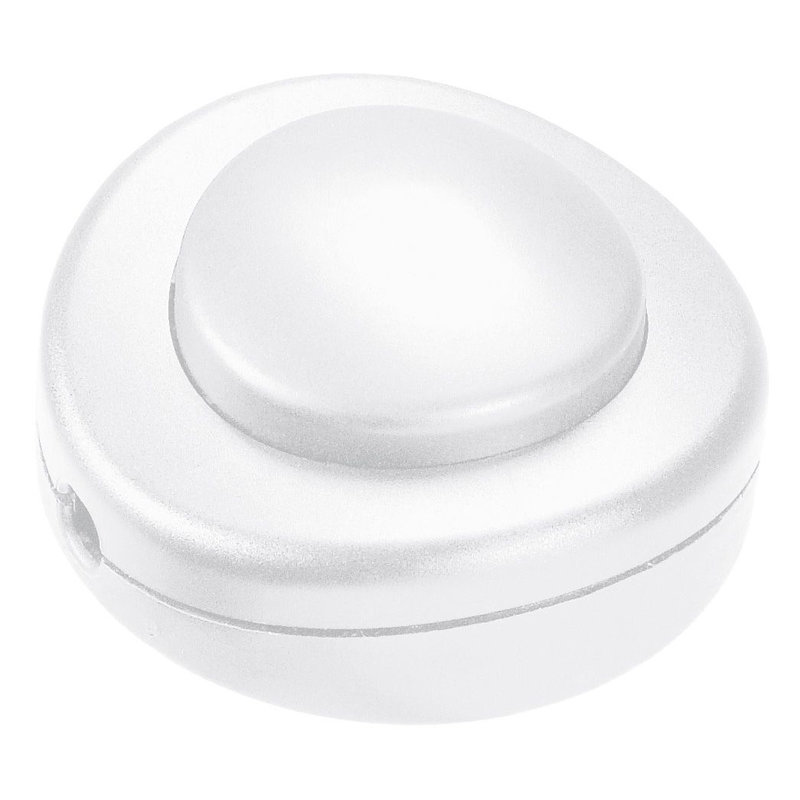Legrand 091172 - Interrupteur 2A 250V~ avec commande au pied pour lampadaire - blanc