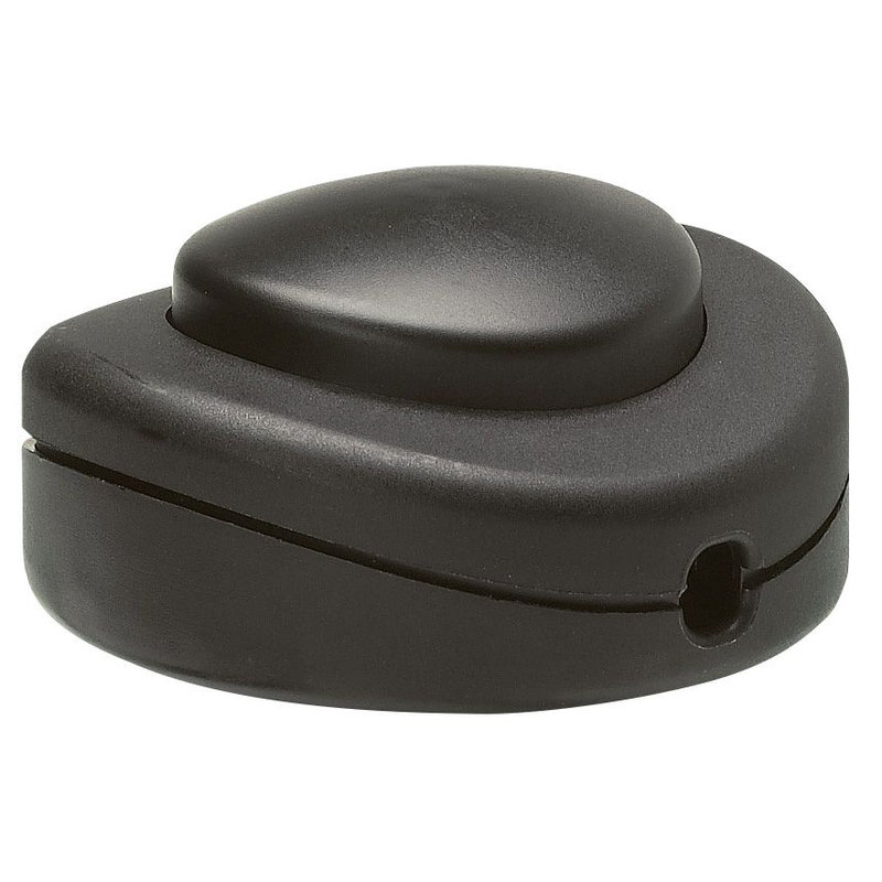 Legrand 091173 - Interrupteur 2A 250V~ avec commande au pied pour lampadaire - noir