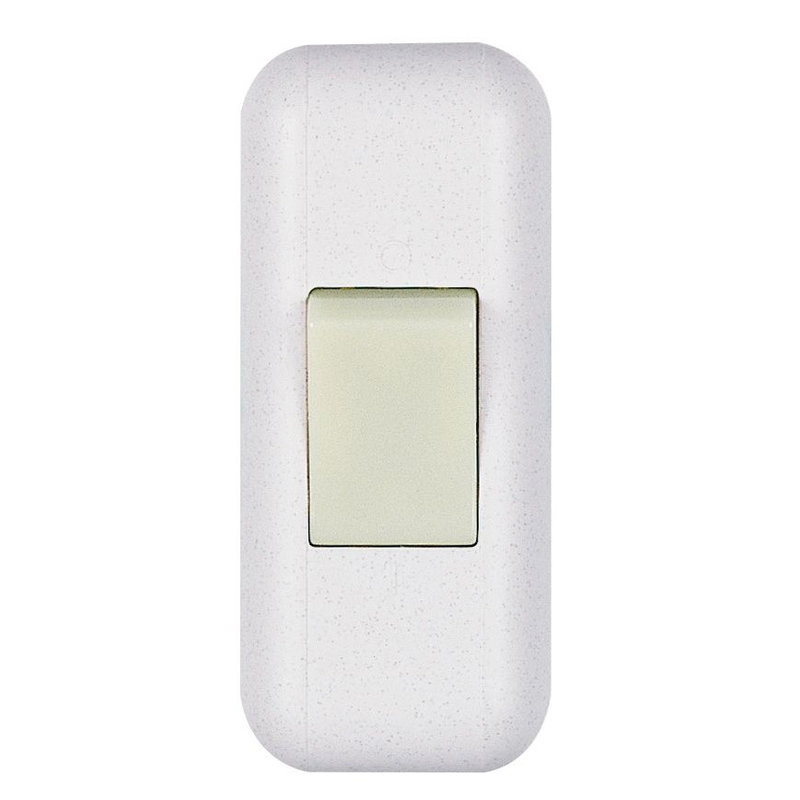 Legrand 091199 - Interrupteur à bascule pour lampe - lumineux - bipolaire - blanc