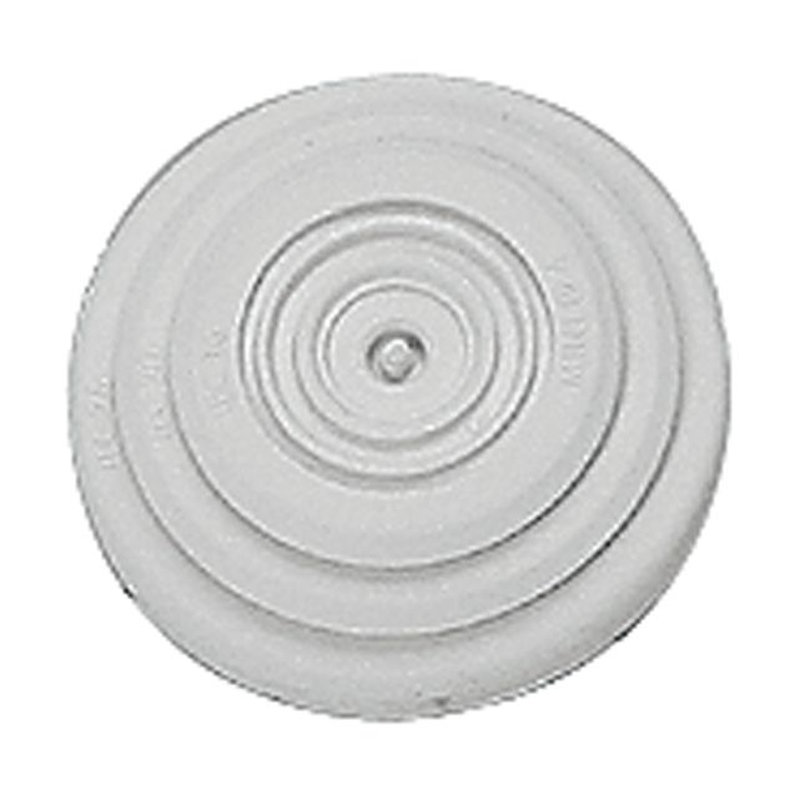 Legrand 091915 - Embout étanche de rechange jusqu'à Ø25mm Plexo - gris RAL7035