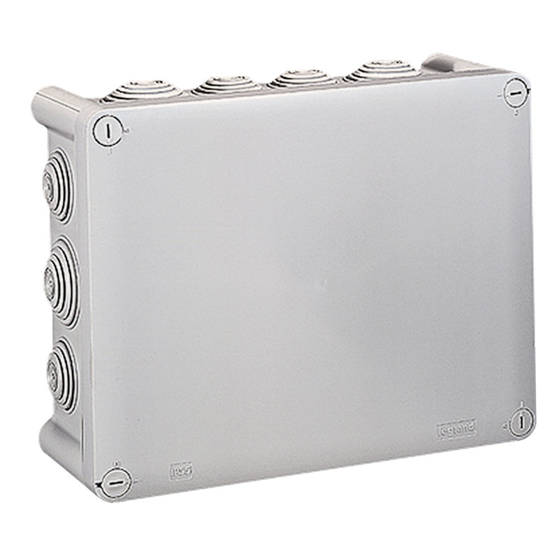 Legrand 092062 - Boîte de dérivation rectangulaire Plexo dimensions 220x170x86mm - gris RAL7035