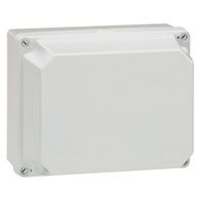 Legrand 092122 - Boîtier industriel plastique IP55 IK07 couvercle opaque 4 verrous 220x170x140mm