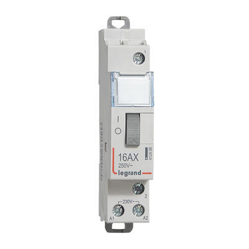 Legrand 092700 - Télérupteur CX³ unipolaire 230V~ 16A - 1 module