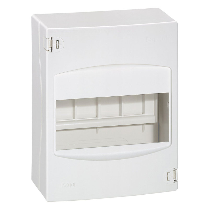 Legrand 092715 - Coffret cache-borne à équiper - 6 modules - 160x12 x74mm - bornier de terre