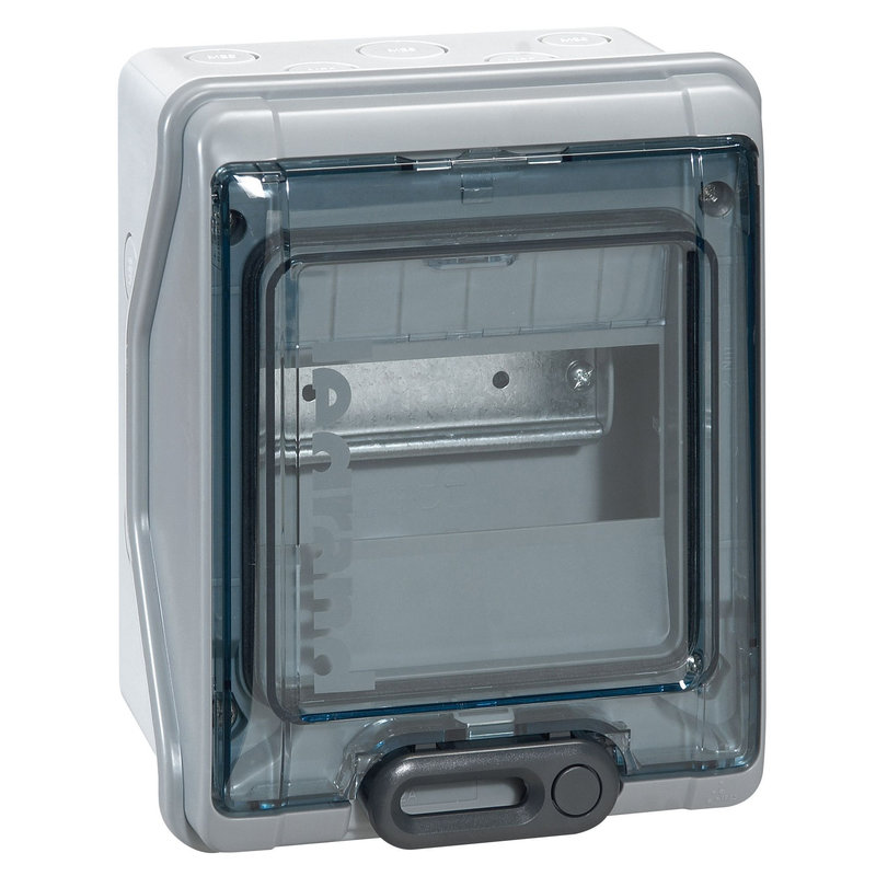 Legrand 092742 - Coffret étanche Plexo³ à équiper 1 rangée 6 modules - 200x164x115,6mm