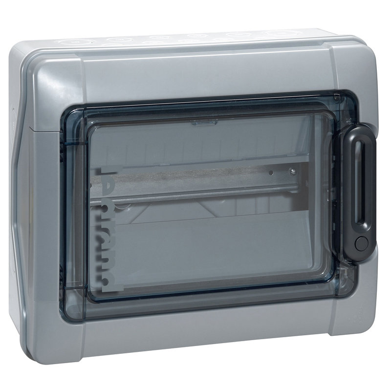 Legrand 092744 - Coffret étanche Plexo³ à équiper 1 rangée 12 modules - 282x340x141mm