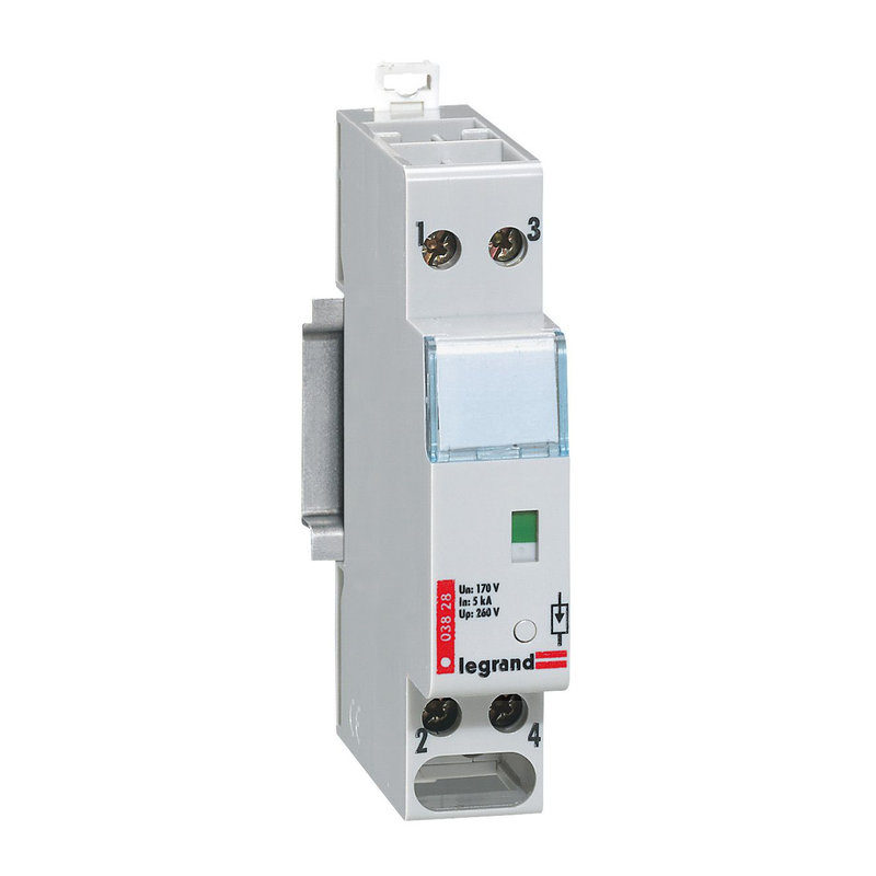 Legrand 092761 - Parafoudre modulaire pour lignes téléphoniques et réseaux de communication