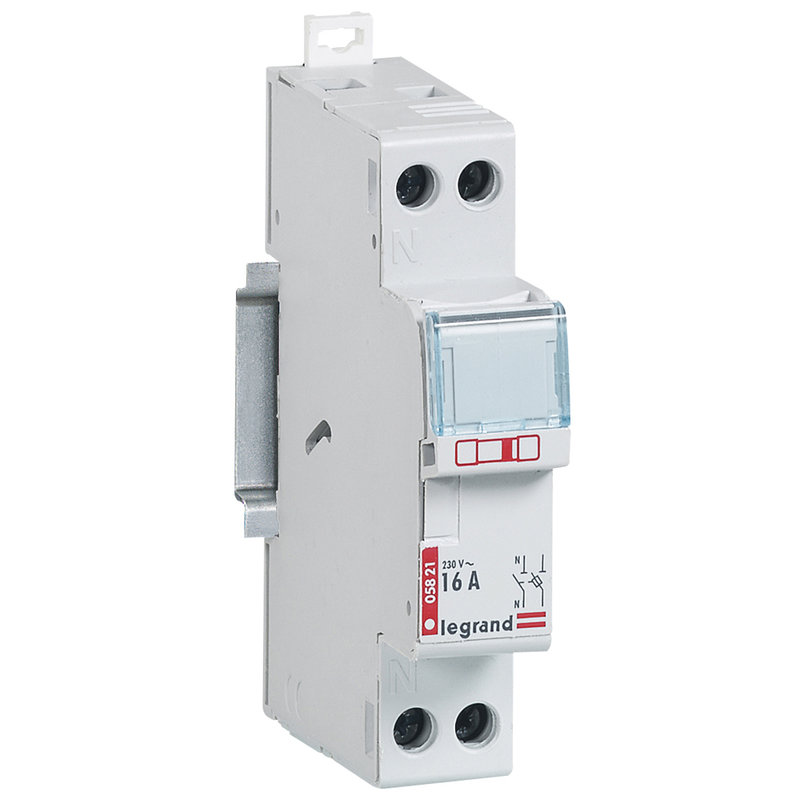 Legrand 092813 - Porte-fusibles 1P+N - 16A - 1 module - pour cartouches 10,3x25,8mm