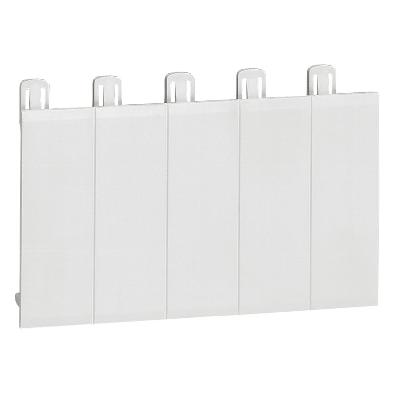 Legrand 093041 - Obturateur pour coffret - bande de 5 modules - blanc