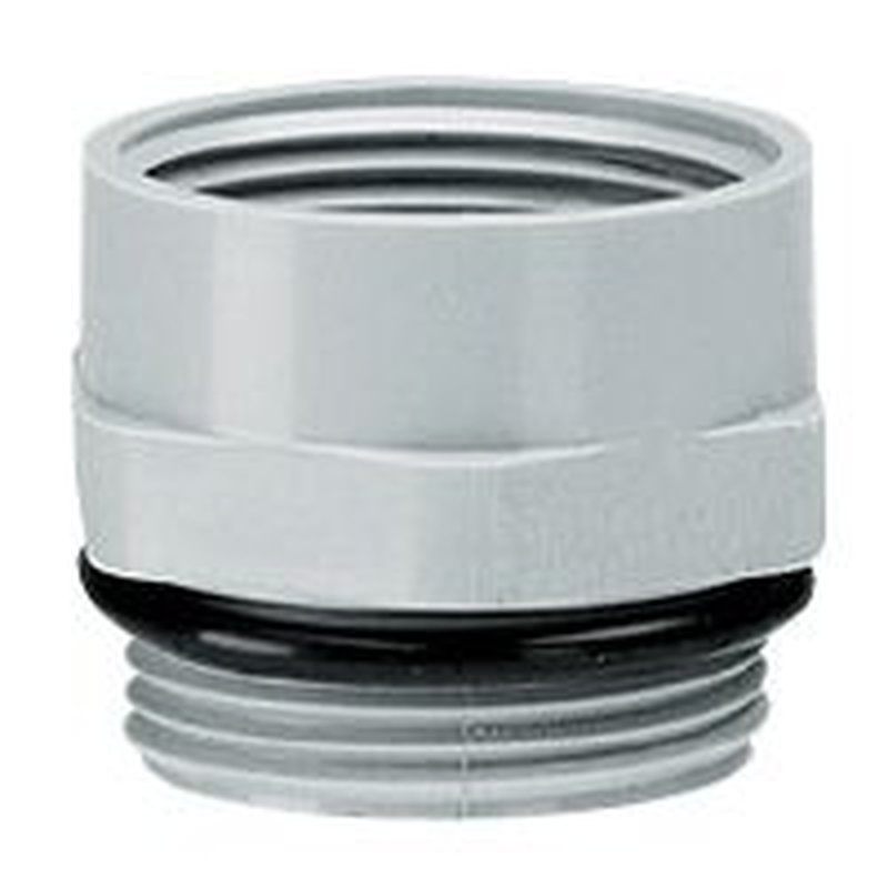 Legrand 098088 - Adaptateur mâle PG16 et femelle ISO20 gris RAL7001