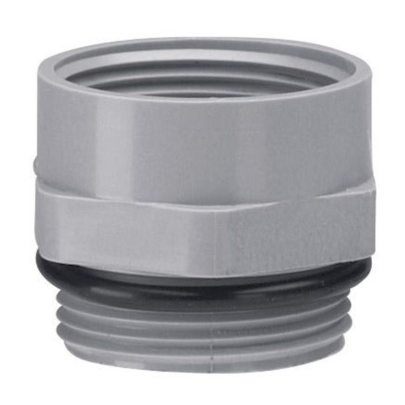 Legrand 098089 - Adaptateur mâle PG16 et femelle ISO25 gris RAL7001