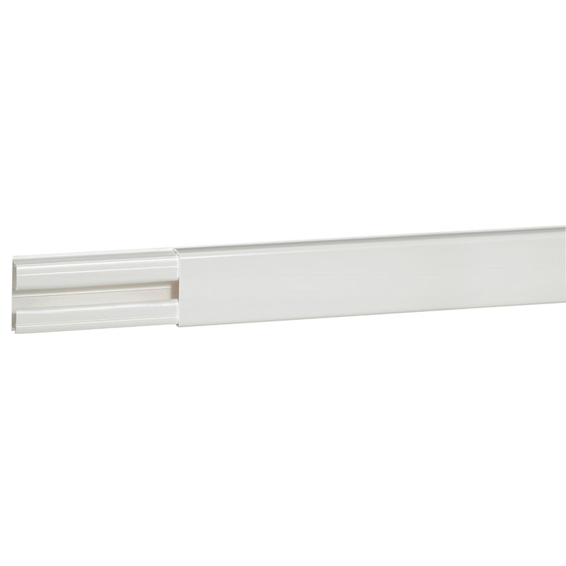 Legrand 098120 - Moulure 20x12,5mm avec cloison - Longueur 2,1m