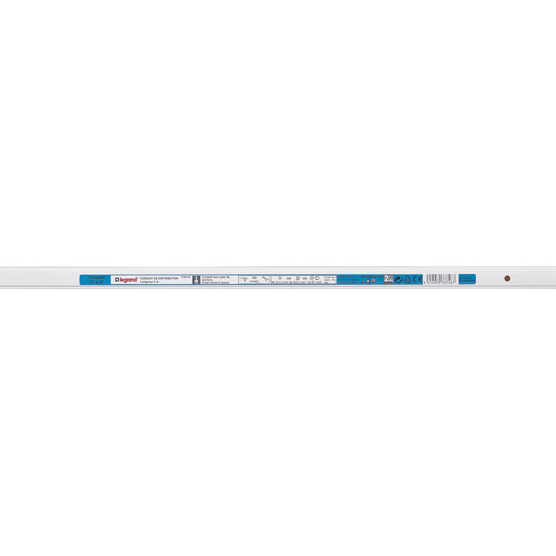 Legrand 098236 - Conduit de distribution de section 17x17mm