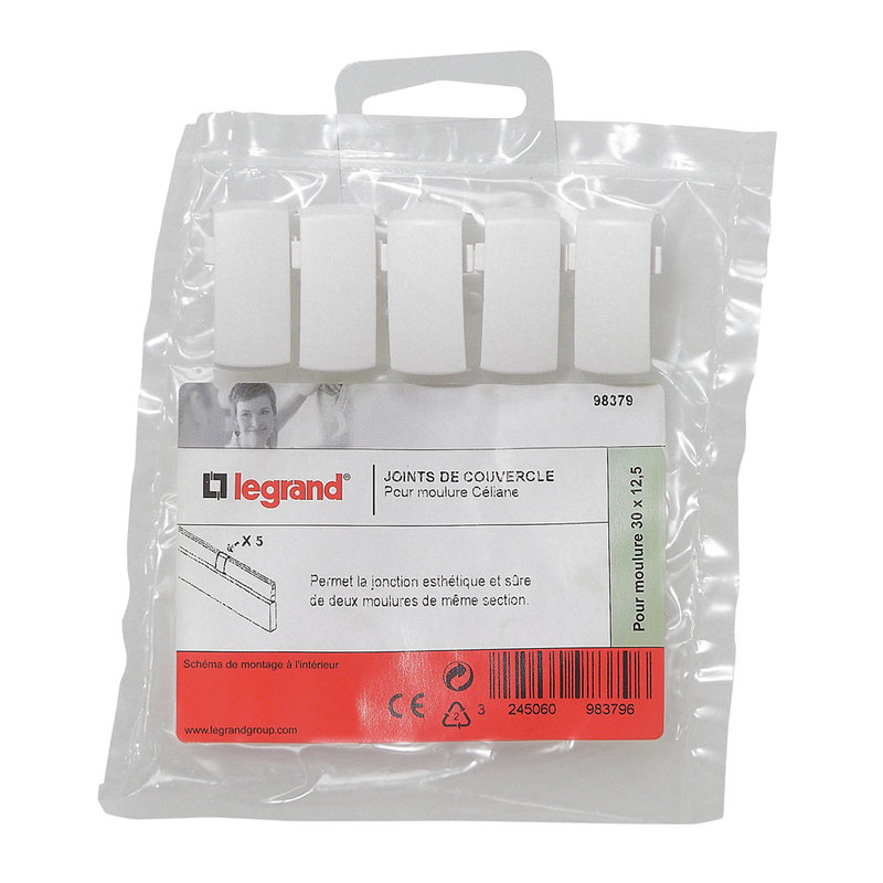 Legrand 098379 - Joint de couvercle - pour moulure Céliane déco 30x12,5mm
