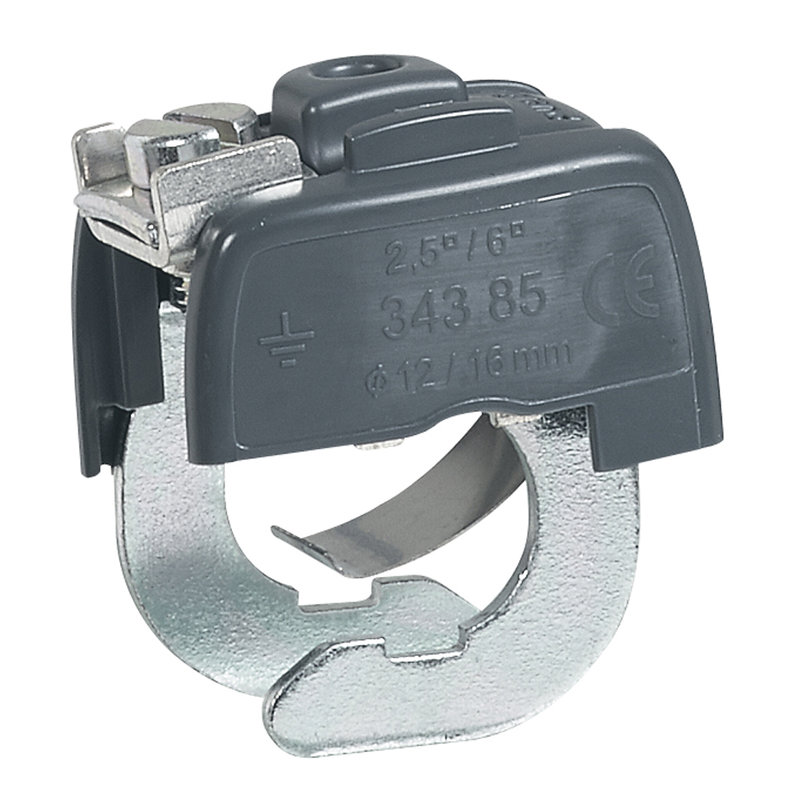 Legrand 098446 - Connecteur de mise à la terre pour canalisations métalliques Ø12mm à Ø16mm