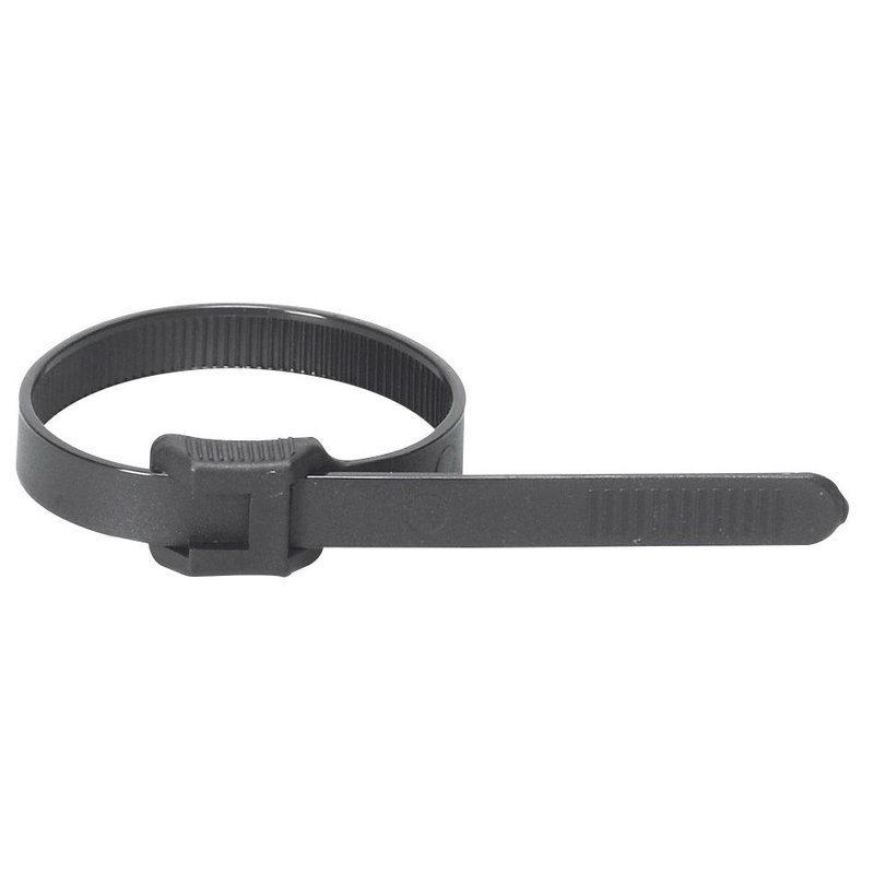 Legrand 098466 - Colliers de serrage intérieur/extérieur x20 - larg. 7,6mm - long. 194mm - noir
