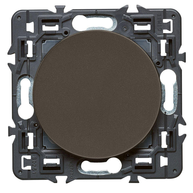 Legrand 099535 - Obturateur - Céliane - Fintion graphite - à équiper