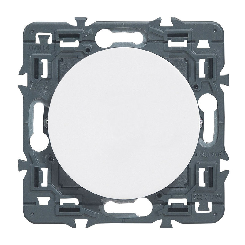 Legrand 099709 - Obturateur Céliane - blanc - avec support