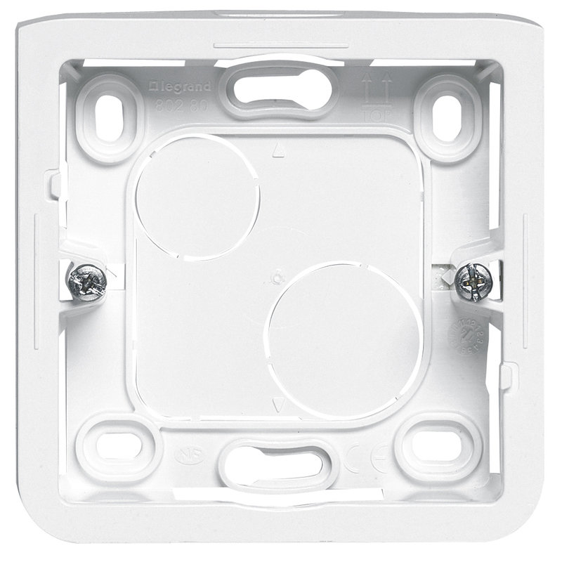 Legrand 090590 - Cadre Mosaic - 2 modules - profondeur 30mm