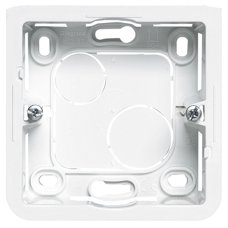 Legrand 090591 - Cadre pour Mosaic 2 modules - profondeur 40mm