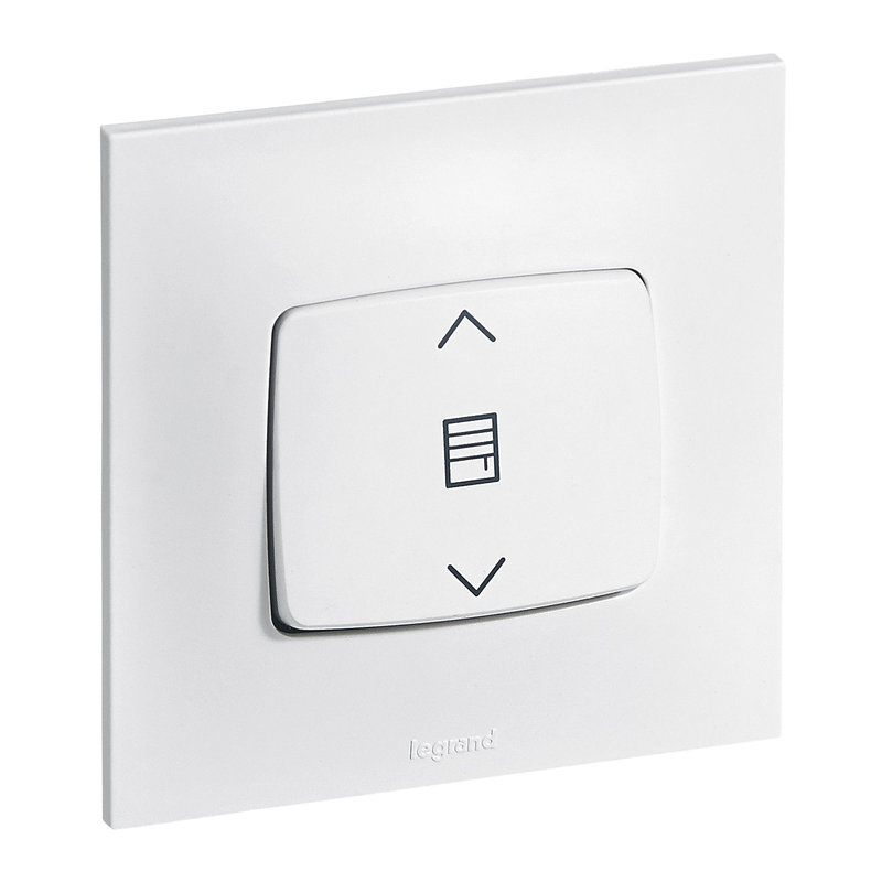 Legrand 091329 - Interrupteur individuel de volets roulants Neptune - blanc