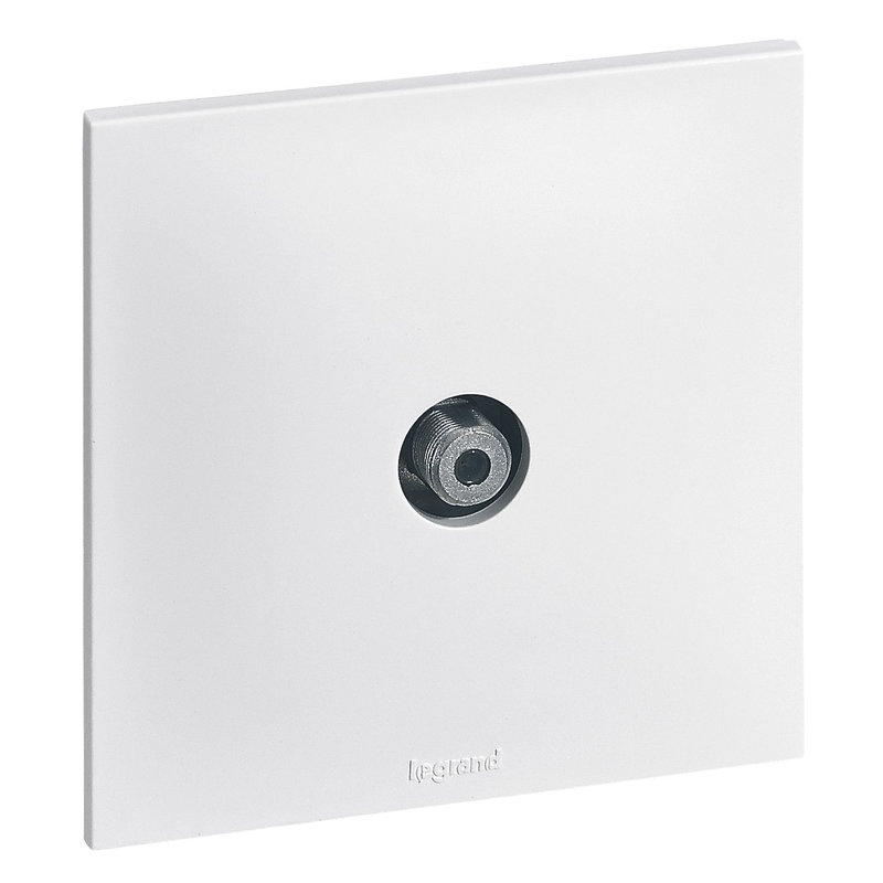 Legrand 091338 - Prise TV type"F" Neptune - Finition blanc