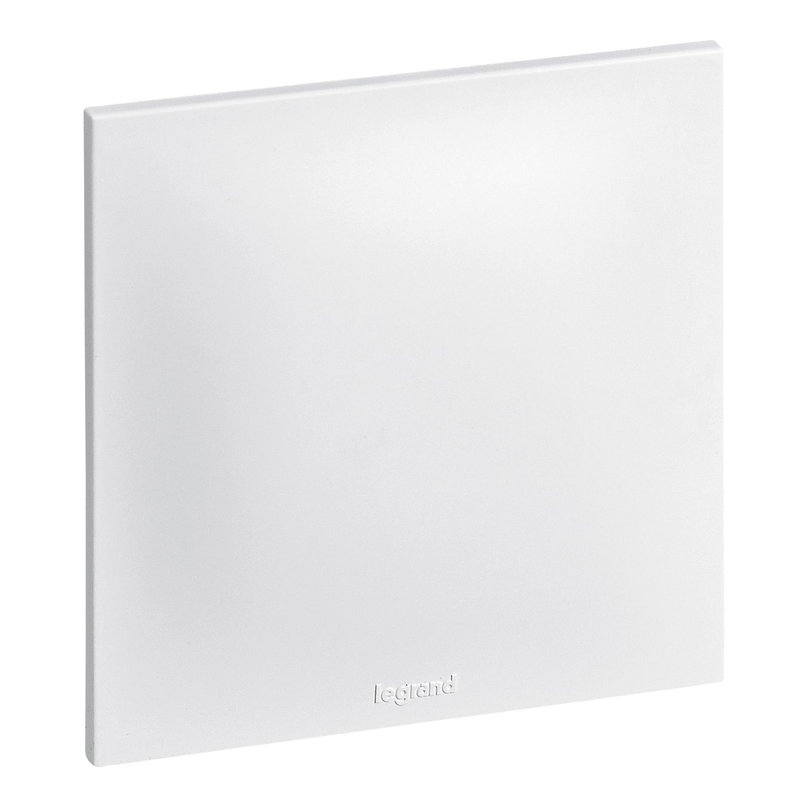 Legrand 091340 - Plaque obturatrice Neptune - finition blanc