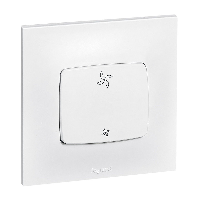 Legrand 091342 - Commande pour VMC Neptune 10A - finition blanc
