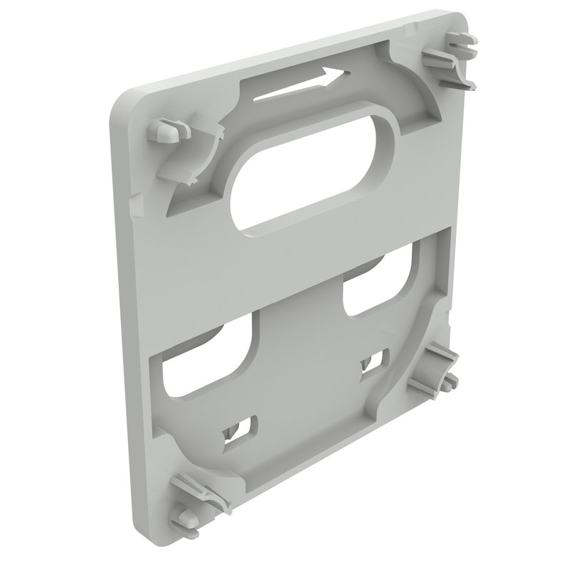 Legrand 091948 - Accessoire de fixation boîtes Plexo 105x105mm sur chemin de câbles tôle
