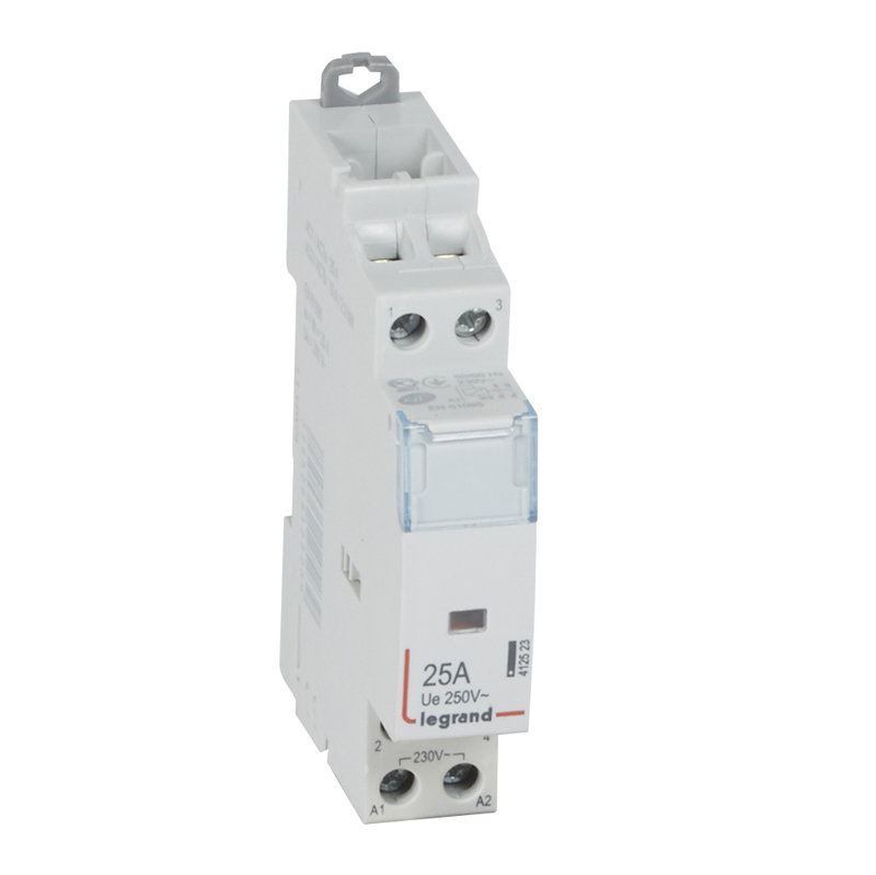 Legrand 092702 - Contacteur pour puissance importante - bipolaire 230V~ - 2F - 25A - 1 module