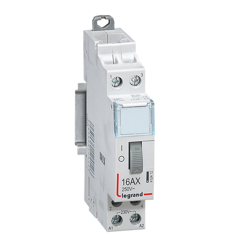 Legrand 092749 - Télérupteur bipolaire 230V~ - 16A - 1 module