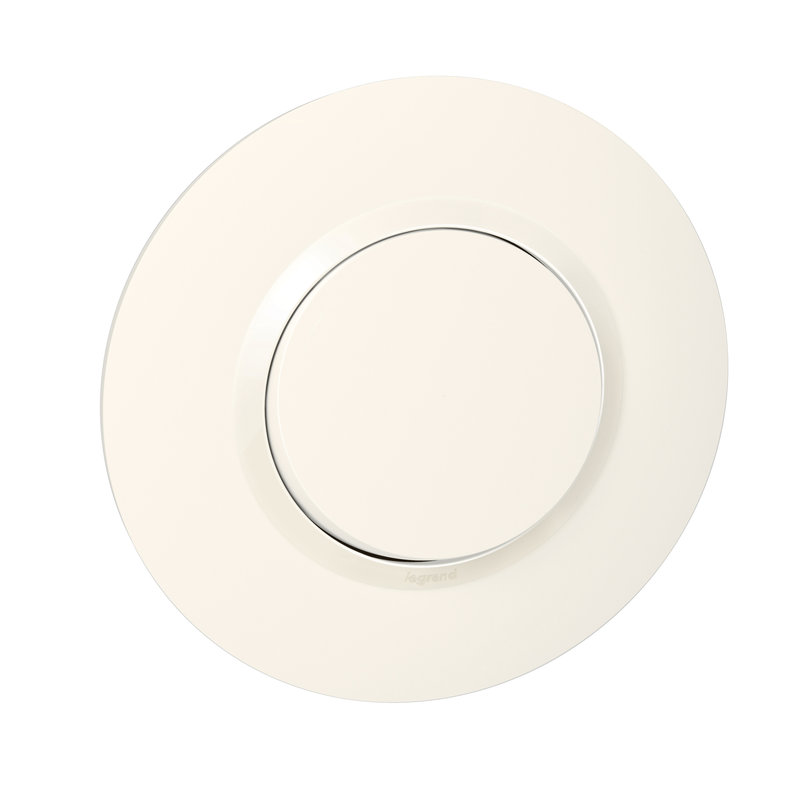 Legrand 095060 - Interrupteur ou va-et-vient dooxie complet avec plaque déco - blanc