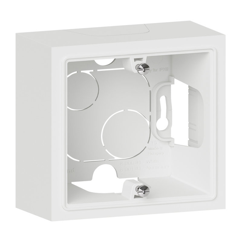 Legrand 095292 - Cadre saillie dooxie 1 poste finition blanc