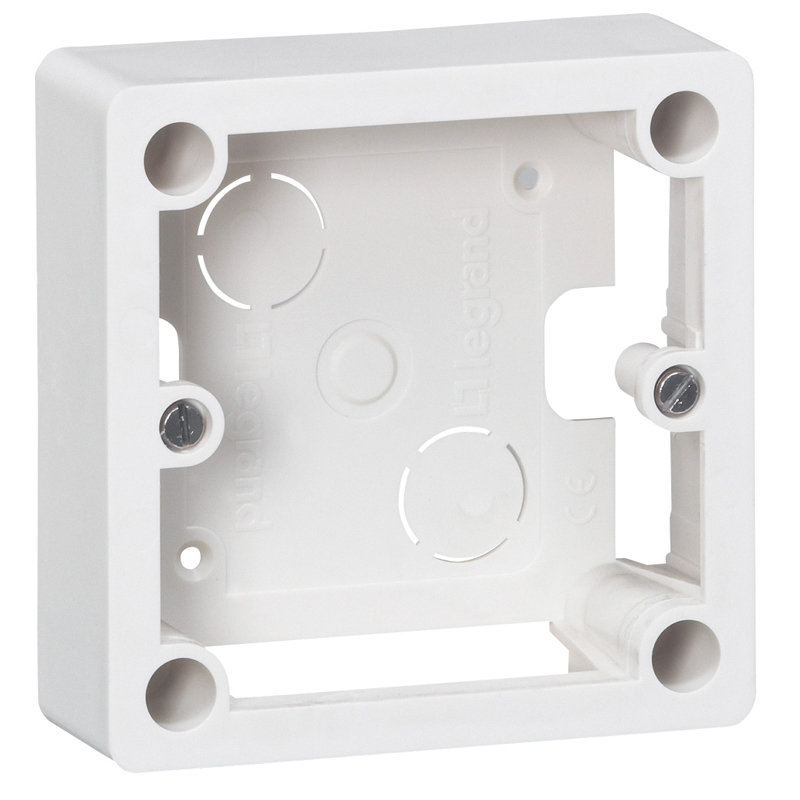 Legrand 096930 - Cadre 1 poste pour pose en saillie prise 32A - 100x100x36mm