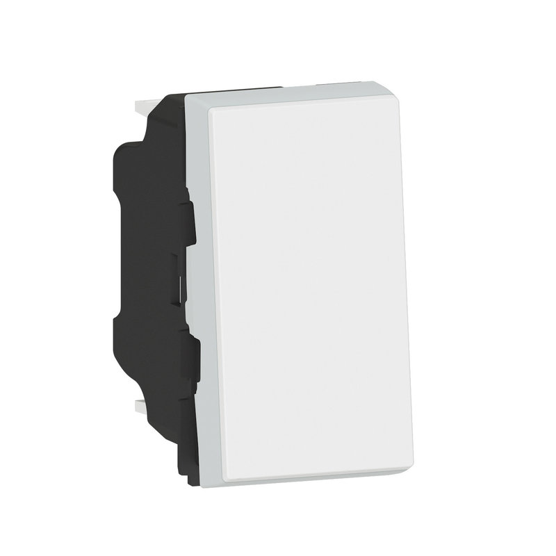 Legrand 099400 - Interrupteur ou va-et-vient Mosaic Easy-Led 10A 1 module - blanc
