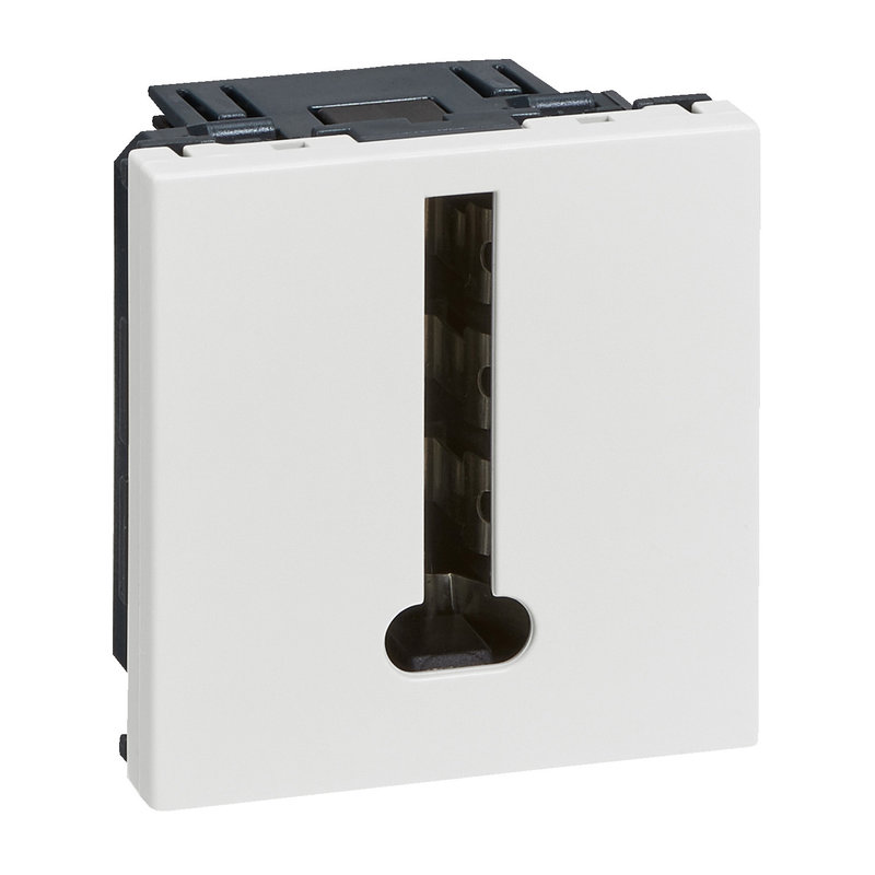 Legrand 099648 - Prise téléphone en T Mosaic 8 contacts 2 modules - blanc