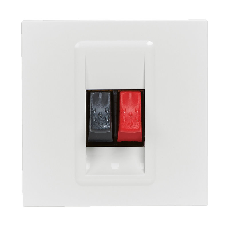 Legrand 099649 - Prise haut-parleur Mosaic 2 modules - blanc