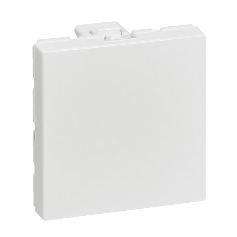 Legrand 099671 - Obturateur Mosaic finition blanc - 2 modules