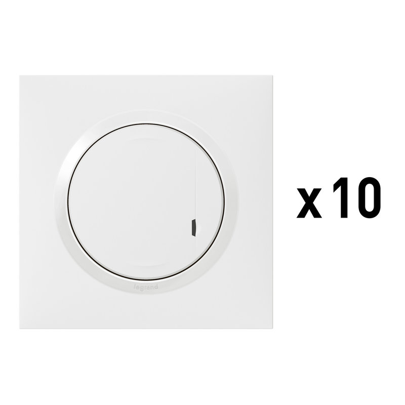 Legrand 100083 - Commande sans fil d'éclairage et de prises dooxie with Netatmo - blanc