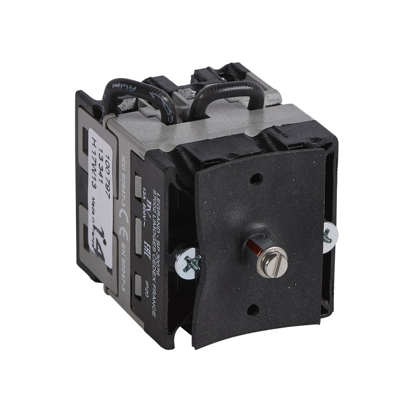 Legrand 100797 - Commutateur - PR12 - 13341 E+VIS FIX+RONDEL