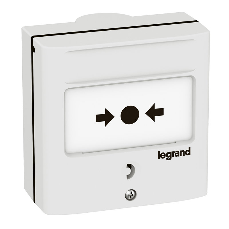Legrand 138071 - Dispositif de commande pour coupure à 1 contact - fixation encastrée ou saillie