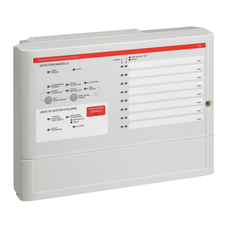Legrand 140500 - Tableau répétiteur d’exploitation pour CMSI typeB autonomie 72heures IP30 IK07