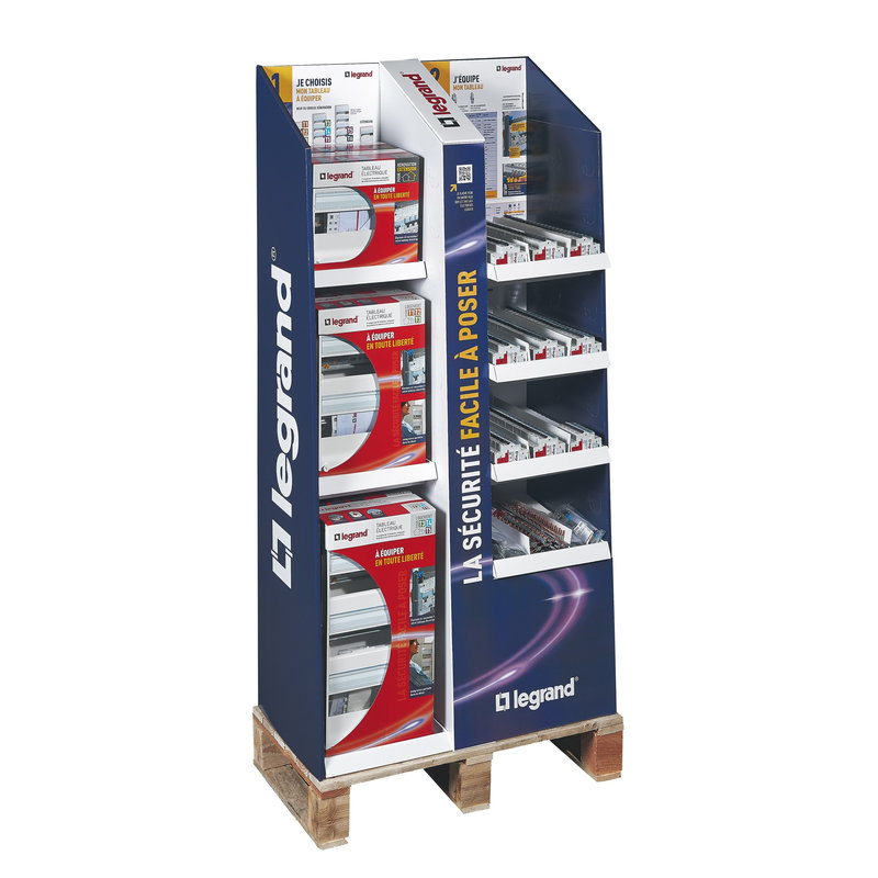Legrand 200840 - Box presentoir de coffrets modulaire Drivia