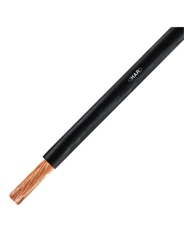 [CAB-1654/1] Câble Électrique U-1000 Rvfv 1X240 mm² Cuivre Rigide Armé Noir - Prix au mètre