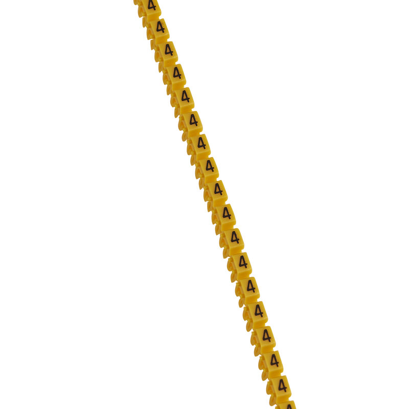 Legrand 200790 - Repère Cab3 chiffre 4 - section 0,5mm² à 1,5mm²