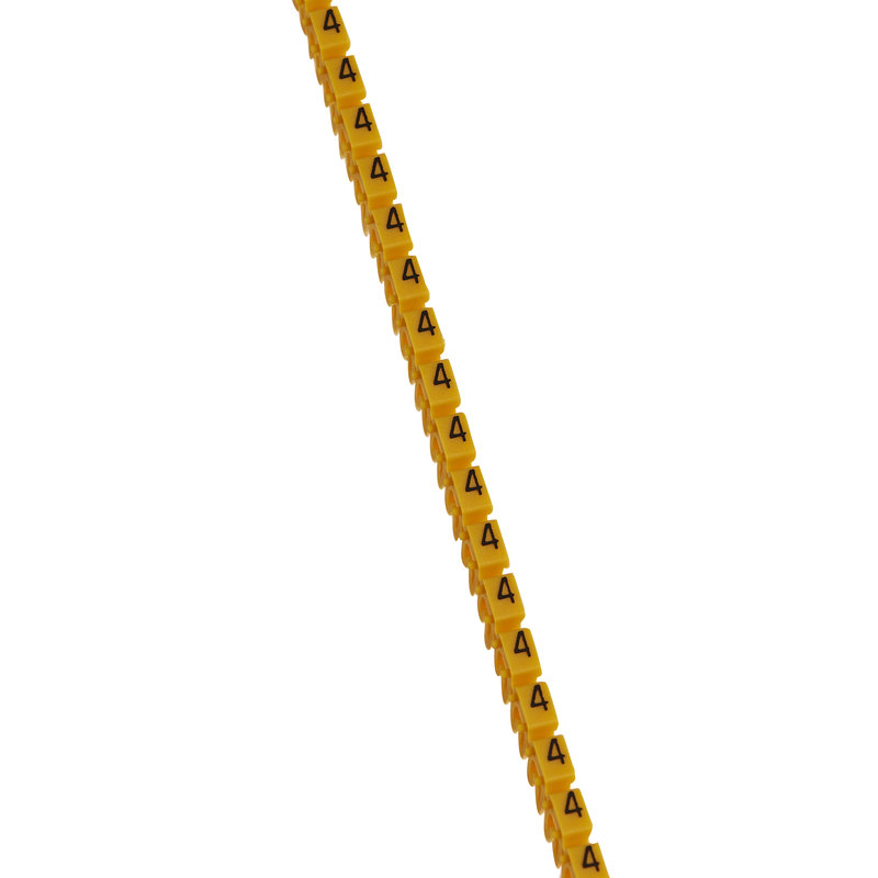 Legrand 200800 - Repère CAB3 chiffre 4 - sections 1,5mm² à 2,5mm²