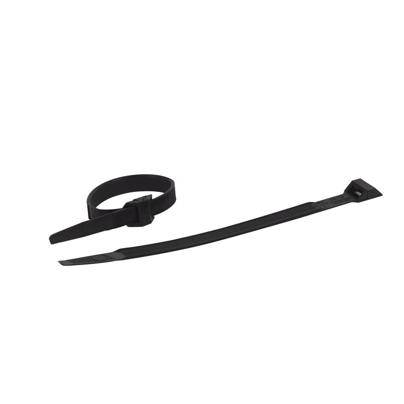 Legrand 200863 - Lot de 100 colliers Colson SP largeur 9mm longueur 185mm - noir