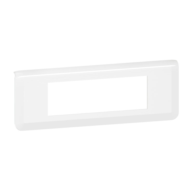 Legrand 200946 - Plaque Mosaic 6 modules montage horizontal - blanc