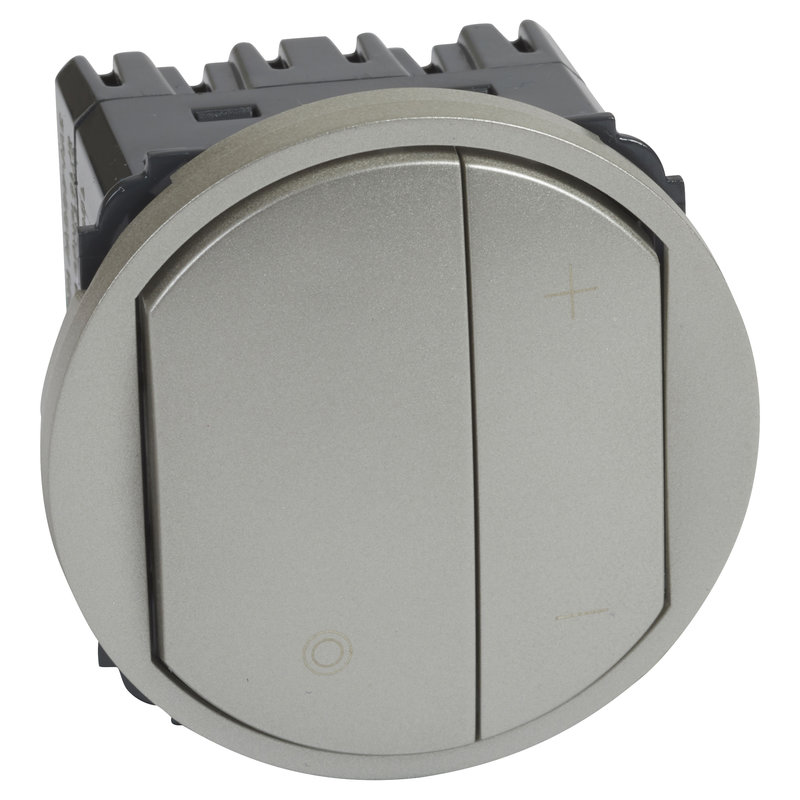 Legrand 200979 - Variateur Céliane 300W avec enjoliveur titane