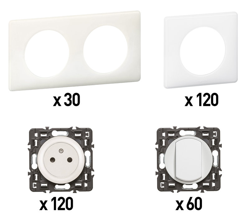 Legrand 300090 - Box standard - Céliane - finition blanche